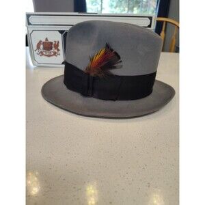 Stetson RY02 Saxon 2 Inch Brim 302 Caribou Hat 08 Cordova Size 7